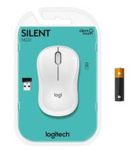 LOGITECH M220 SESSİZ BEYAZ KABLOSUZ MOUSE 910-006128